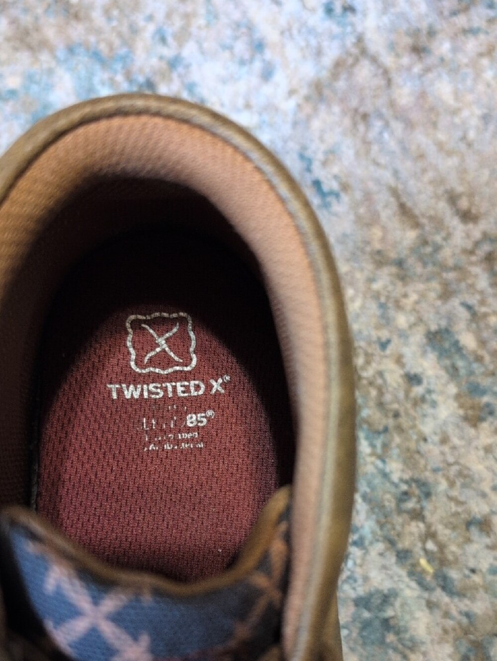 Twisted X Driving Moc Loafers Kids Size 3M Barbed Wire Brown YDM0051
- Picture 9 of 11